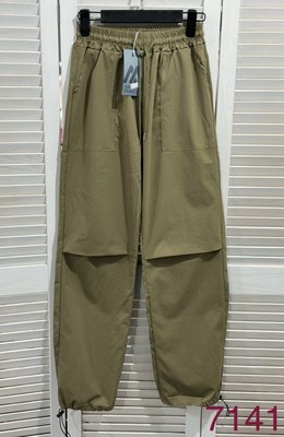 Модні жіночі штани карго з плащівки S-L (в кольорах) ER 7141 фото