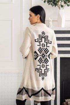 Стильный кардиган без застежки 46-50 (в расцветках) KA 4111 фото