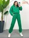 Спортивный флисовый костюм из свитшота и брюк S-L (в расцветках) ER 2372 фото 1