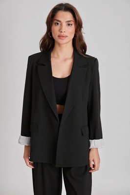 Классический женский пиджак на пуговице 42-50 VN 91400 фото