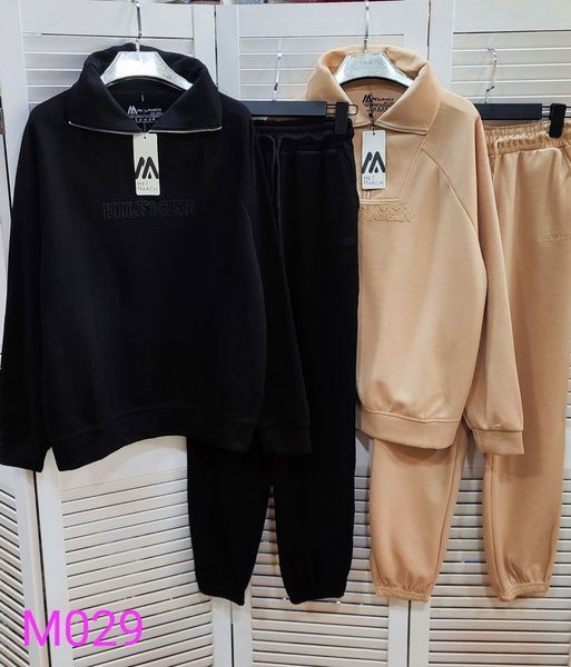 Удобный женский костюм из свитшота и брюк M-XL (в расцветках) ER М029 фото