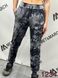 Модные женские брюки с абстрактным принтом S-XL (в расцветках) ER 1234 фото 1