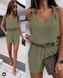 Однотонный летний костюм из майки и шорт 42-48 (в расцветках) MN 3004 фото 19
