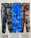Модные женские брюки с абстрактным принтом S-XL (в расцветках) ER 1234 фото 3