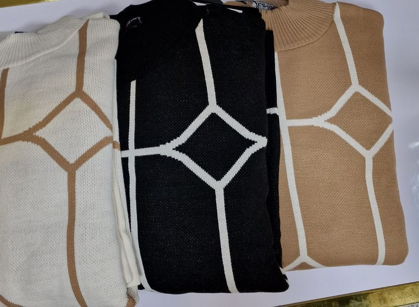 Свободный женский костюм из гольфа и брюк M-XL (в расцветках) PM 224512 фото