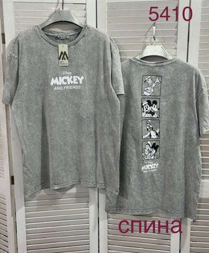 Стильная футболка "варенка" с Микки Маусом S-L ER 5410 фото