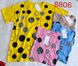 Яркая батальная футболка женская 48-52 (в расцветках) DA V 8806# фото 3