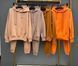 Однотонный спортивный костюм-двойка из двунити S-L (в расцветках) VN 91325 фото 14