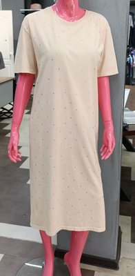 Пряма стильна сукня довжини міді S-L LS 7942/11 фото