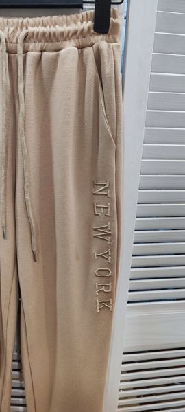 Спортивний жіночий костюм з написами "Нью Йорк" M-XL (в кольорах) ER LS M021 фото