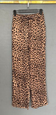 Леопардовые штаны на резинке и со шнурком S-L VN 91870 фото
