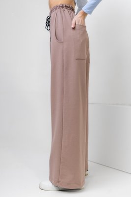 Женские прямые штаны с карманами 42-46 (в расцветках) W 2400 фото