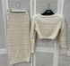 Модний теплий костюм з топу та спідниці 42-46 LS 01213 фото 3