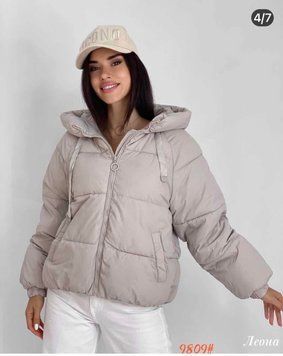 Мінімалістична куртка з капюшоном та кишенями M-XXL (в кольорах) GG Dorimodes K9809 фото