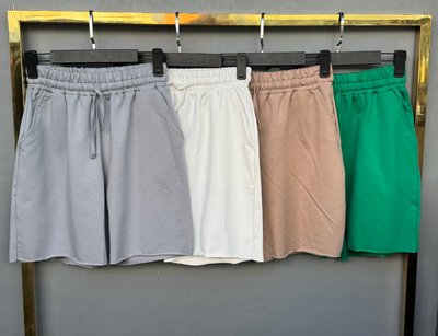 Базовые шорты на резинке и с карманами S-L (в расцветках) VN 91635 фото