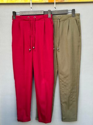 Однотонні зручні штани з кишенями 42-48 (в кольорах) VN 91599 фото