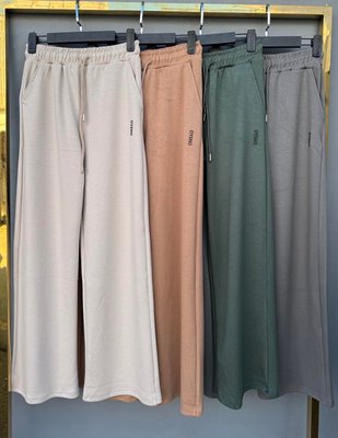Женские прямые брюки на удобной резинке S-XL (в расцветках) VN 91461 фото