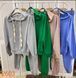 Однотонный спортивный костюм из толстовки и брюк S-L (в расцветках) ER 2603 фото 3