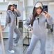 Однотонний теплий&nbsp;костюм з толстовки та штанів 42-48 (в кольорах) SC 9046 фото 17
