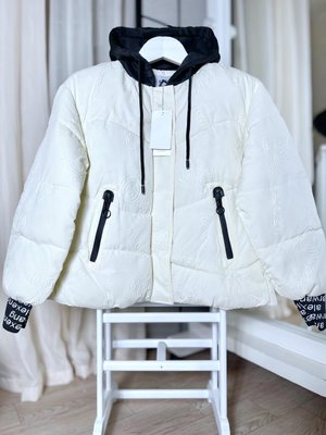 Демісезонна коротка куртка з капюшоном S-XL (в кольорах) MC 0802 фото