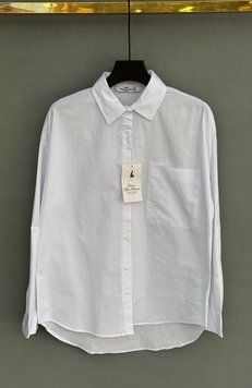 Удобная классическая рубашка без принтов S-XL VN 91845 фото