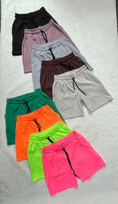 Комфортные женские шорты из рубчика S-XL (в расцветках) RX 12314 фото