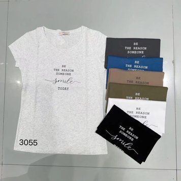 Повсякденна футболка на літо 42-44 (в кольорах) G 3055 фото