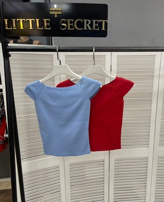 Короткая однотонная майка-футболка без принтов 42-44 (в расцветках) LS 1231/1 фото
