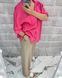 Свободные однотонные брюки-палаццо с карманами M-XL (в расцветках) PM 574 фото 2